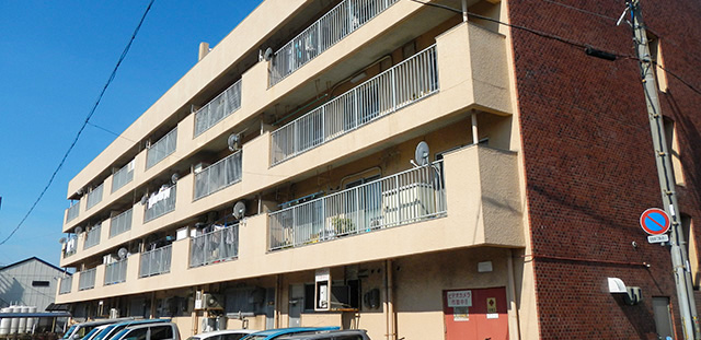 マンション施工前